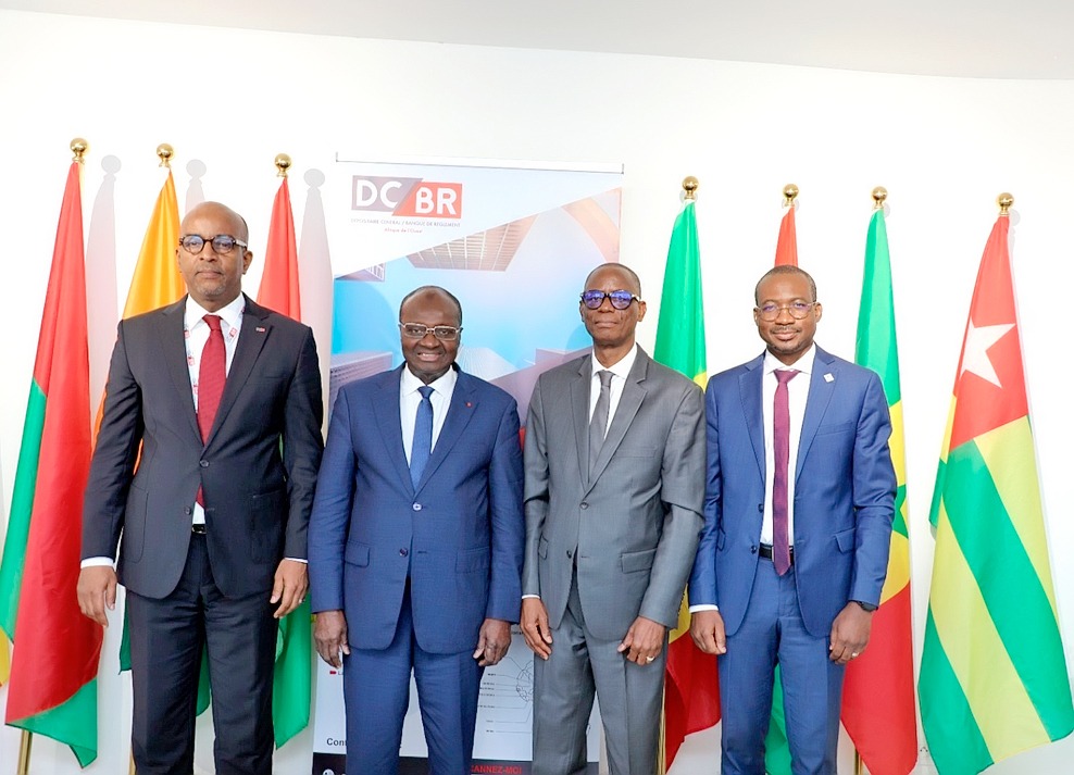 Visite président de l'AMF-UMOA